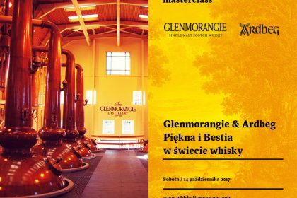 Bilety na masterclass: Glenmorangie & Ardbeg