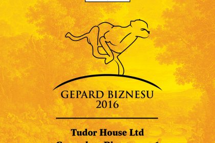 Gepard Biznesu  2016 dla Tudor House LTD